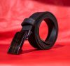 3 cm automatic buckle buffalo leather belts